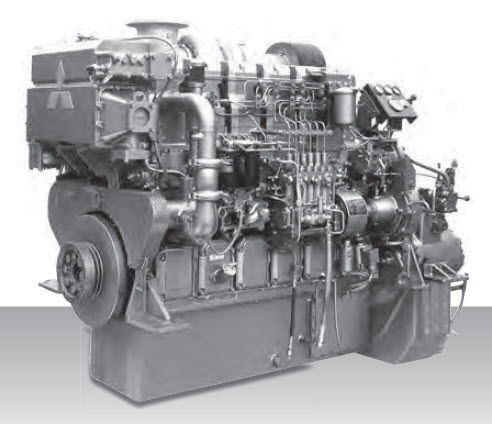 Mitsubishi S6R2-T2MTK3L 927hp Marine Engine - MEG4535