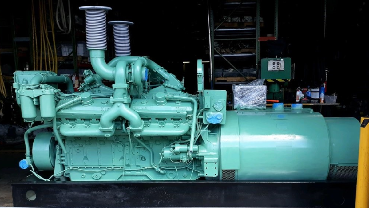 Detroit Diesel Generator 520KW-IEG2313 -
