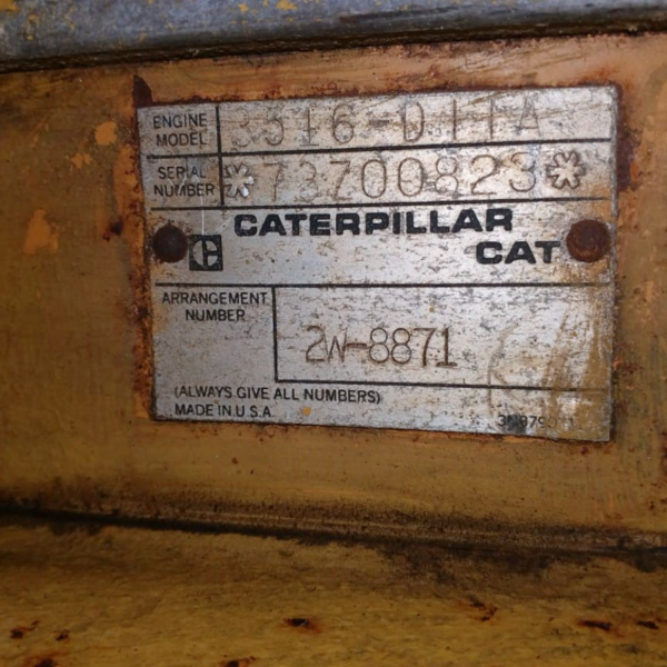 Caterpillar 3516DITA Generator 600v 1170kw-IEG2355