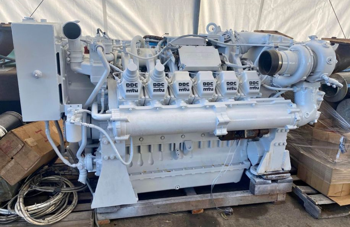 MTU 12V2000, 585Kw Marine Generators(2)-MEG4955