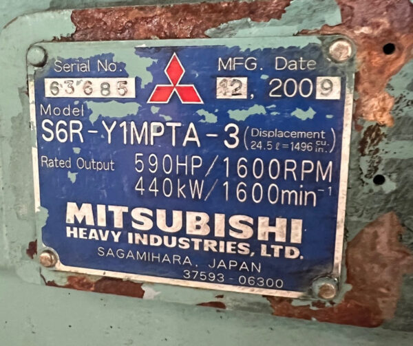 Mitsubishi S6R-Y1MPTA-3 Pair-MEG5022 - Image 2