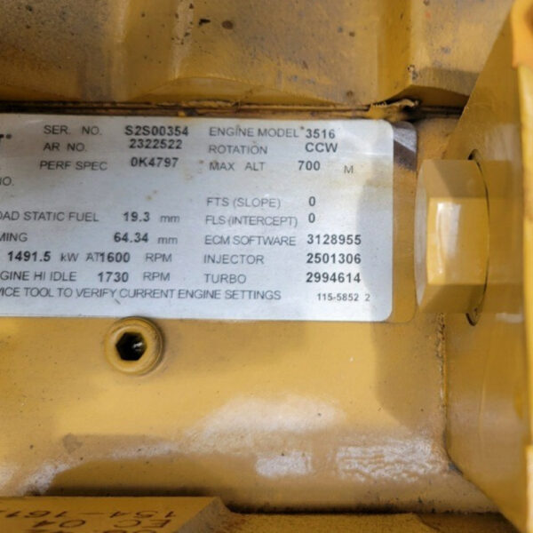 Caterpillar 3516B New 2000HP-MEG5033