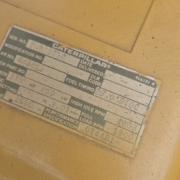 Caterpillar 3406 Marine Generators-MEG5038