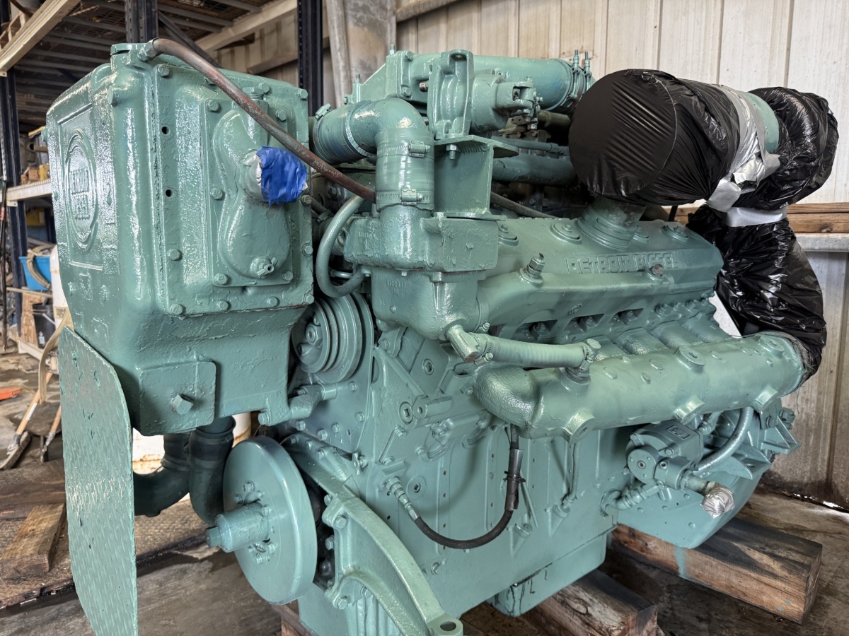 01-MEG5064 Detroit Diesel 12V71TI (4) Low Hours -MEG5064
