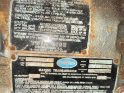 01-T2264 Twin Disc MG5050SC 2.45:1 Pair-T2264